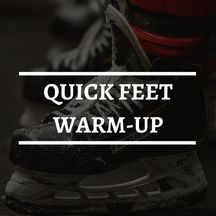 Quick feet warm-up